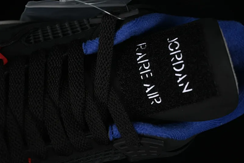 All categories Air Jordan Jordan series basketball shoes Air Jordan 4 Air Jordan 4 Retro "Lase" AJ4 Joe 4 black gray blue color FV5029-003